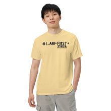I AM First Verse Men’s garment-dyed heavyweight t-shirt