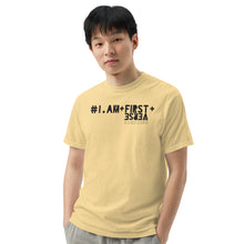 I AM First Verse Men’s garment-dyed heavyweight t-shirt
