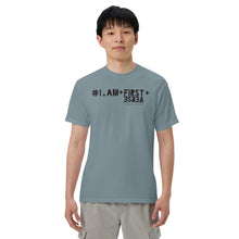 I AM First Verse Men’s garment-dyed heavyweight t-shirt