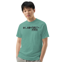 I AM First Verse Men’s garment-dyed heavyweight t-shirt