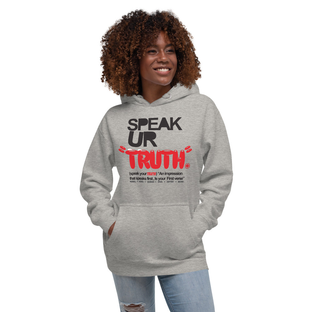 Speak ur Truth Hoodie - firstverseapparel