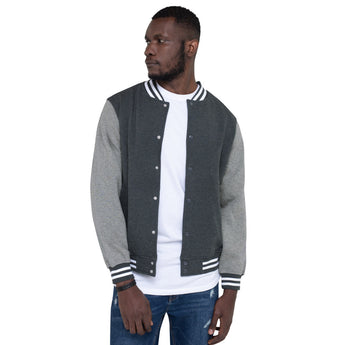 Men's Speak UR Verse Varsity Jacket - firstverseapparel