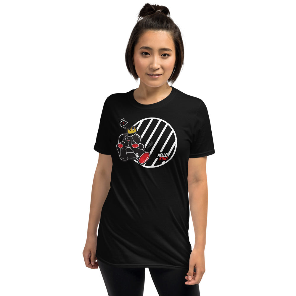 womens short sleeve cartoon  T-Shirt - firstverseapparel