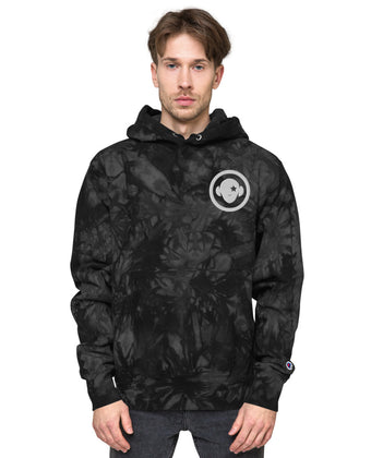 Mens First Verse Champion tie-dye hoodie