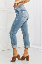 VERSE RISEN Full Size Leilani Distressed Straight Leg Jeans