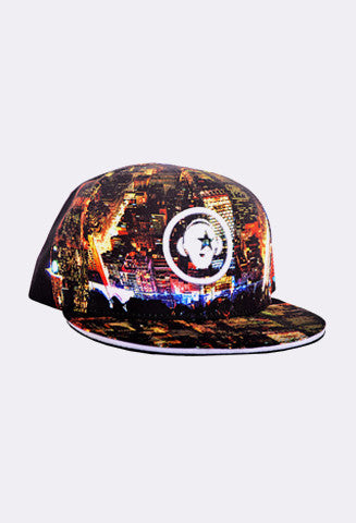 First Verse Night City Snap Back - firstverseapparel