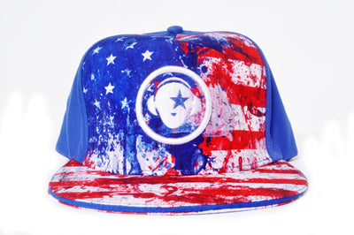 American Flag snapback - firstverseapparel